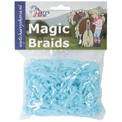 Harry's Horse Haarelastiekjes Magic Braids Zakje Licht Blauw