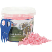 Harry's Horse Haarelastiekjes Magic Beaids Pot Roze