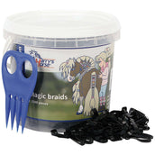 Harry's Horse Haarelastiekjes Magic Beaids Pot Zwart