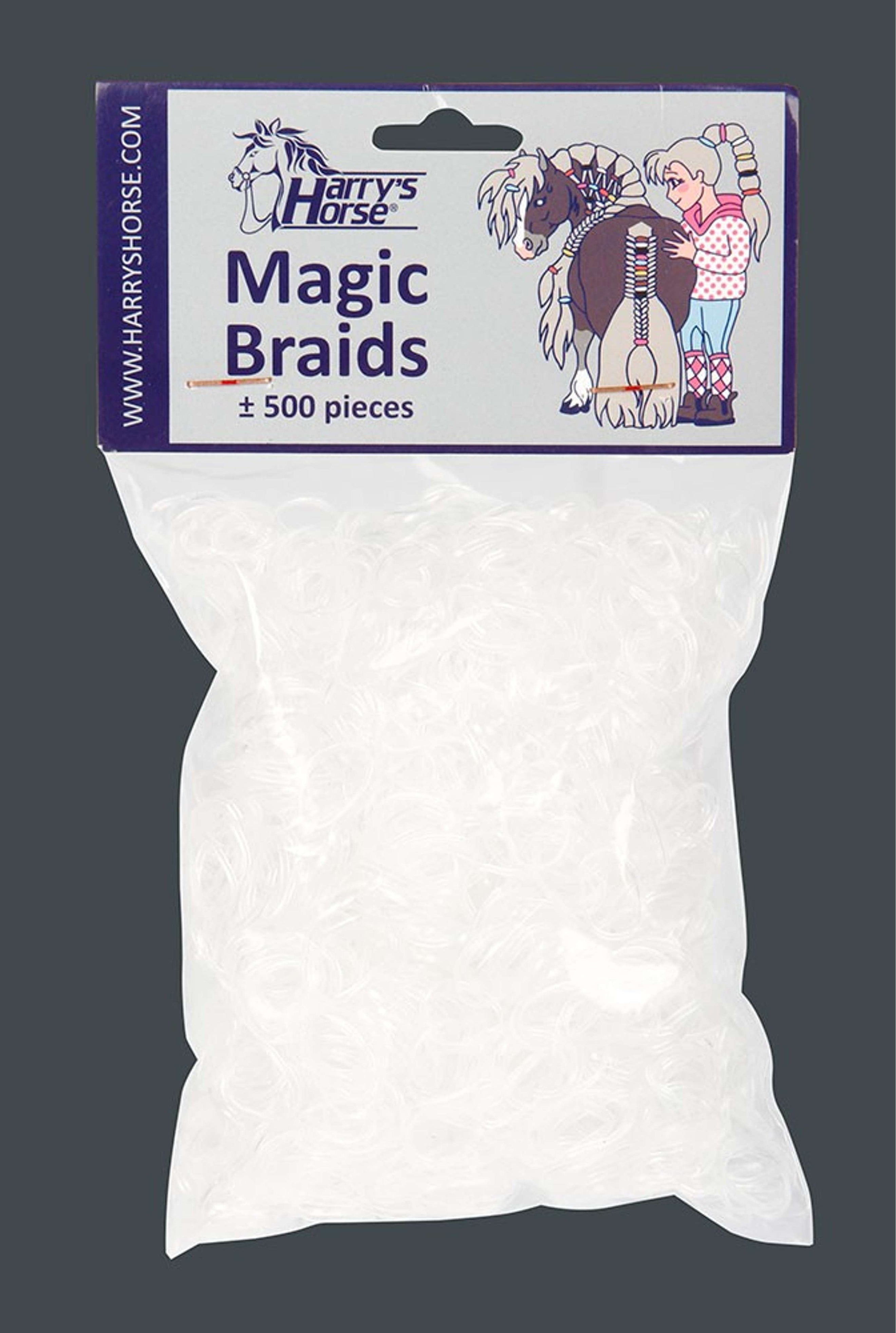 Harry's Horse Manenstiekjes Magic Braids Transparant Harry's Horse Manenstiekjes Magic Braids Transparant