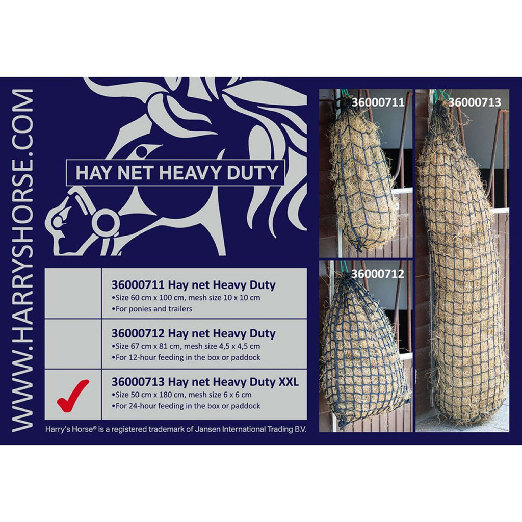 Harry's Horse Hooinet Heavy duty Navy