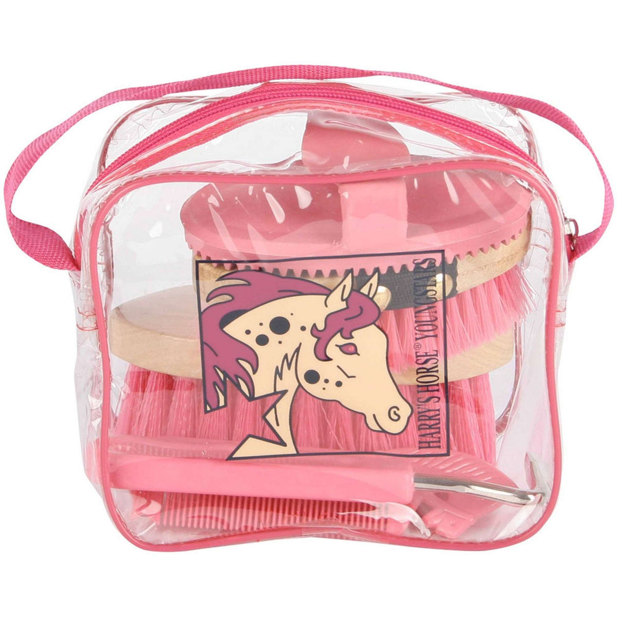 Harry's Horse Mini Grooming Kit Roze