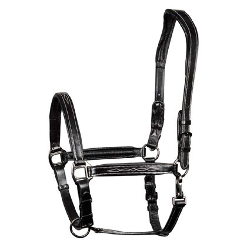 Harry's Horse Halster Supreme Leder Zwart