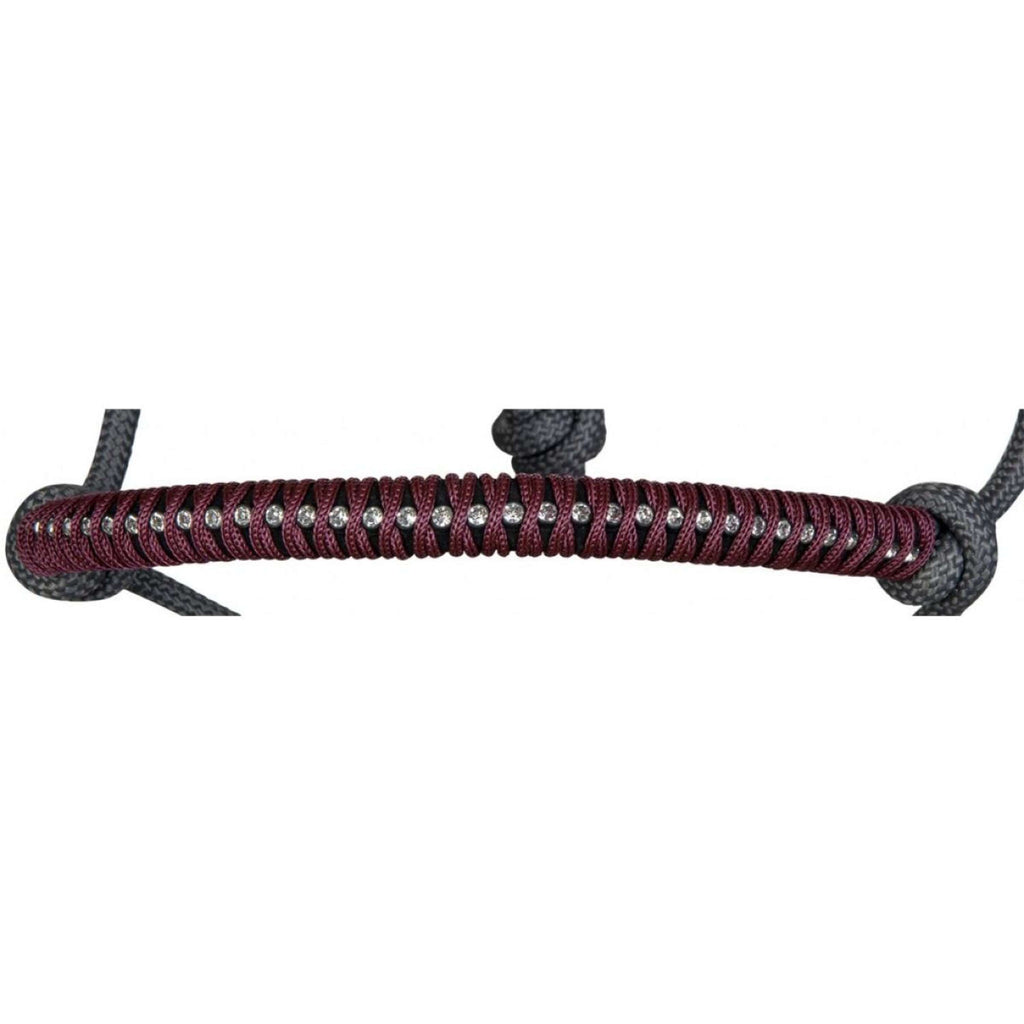 HKM Touwhalster Strass Deko Donkergrijs/Grapevine