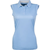 HKM Poloshirt Classico Mouwloos Lichtblauw