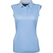 HKM Poloshirt Classico Mouwloos Lichtblauw