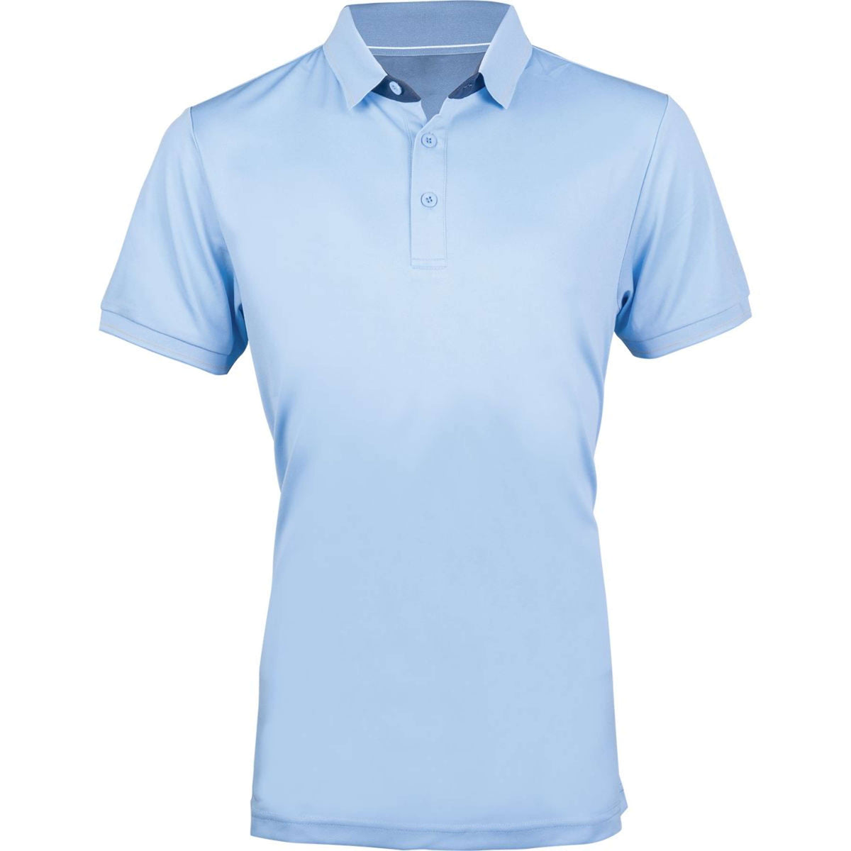 HKM Poloshirt Classico Heren Lichtblauw