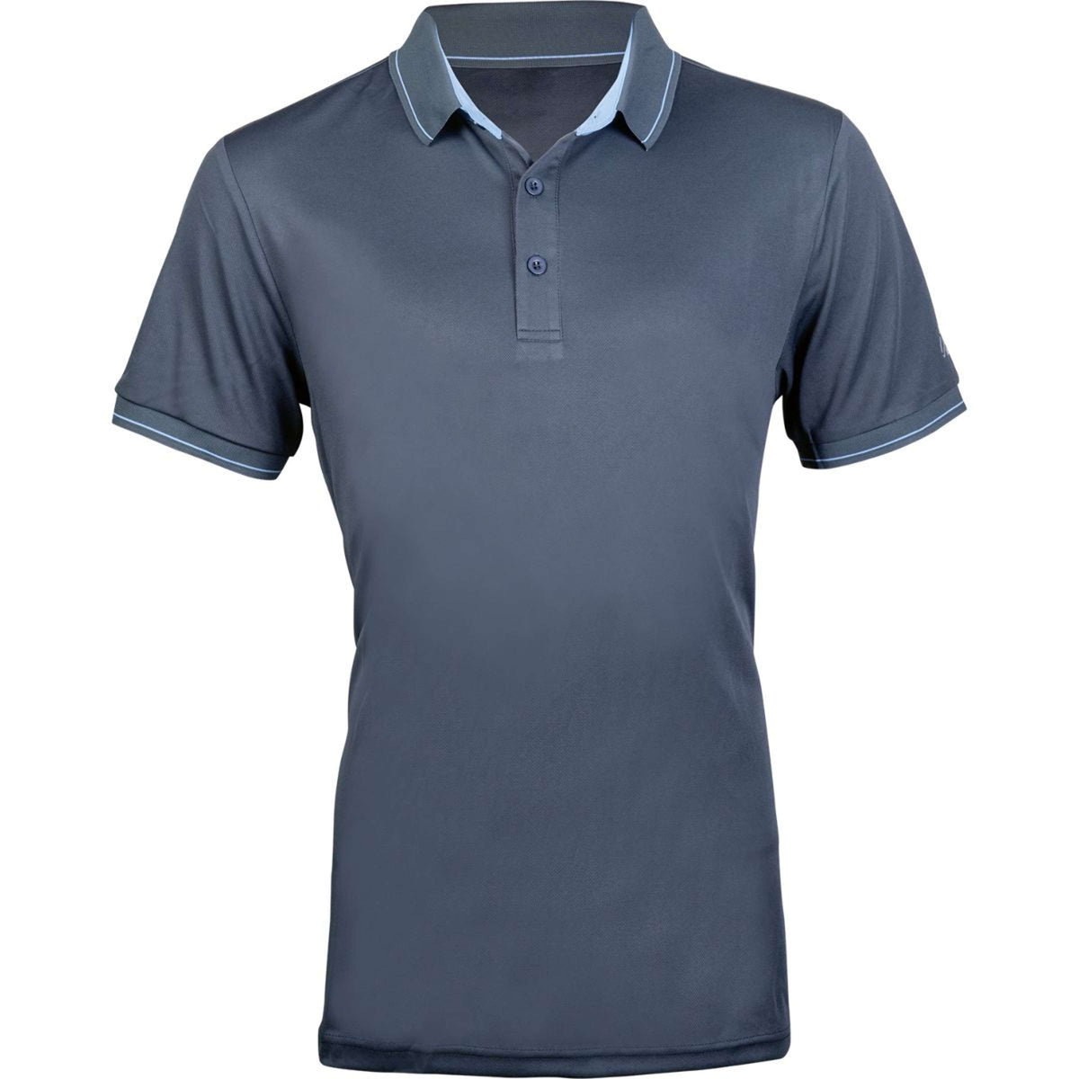 HKM Poloshirt Classico Heren Donkergrijs