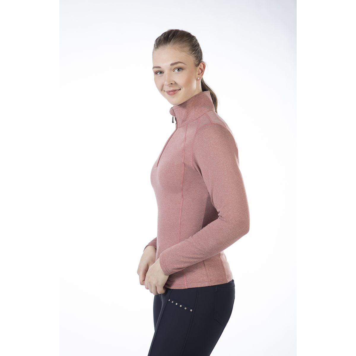 HKM Functioneel Shirt Mio Terracotta/Melange