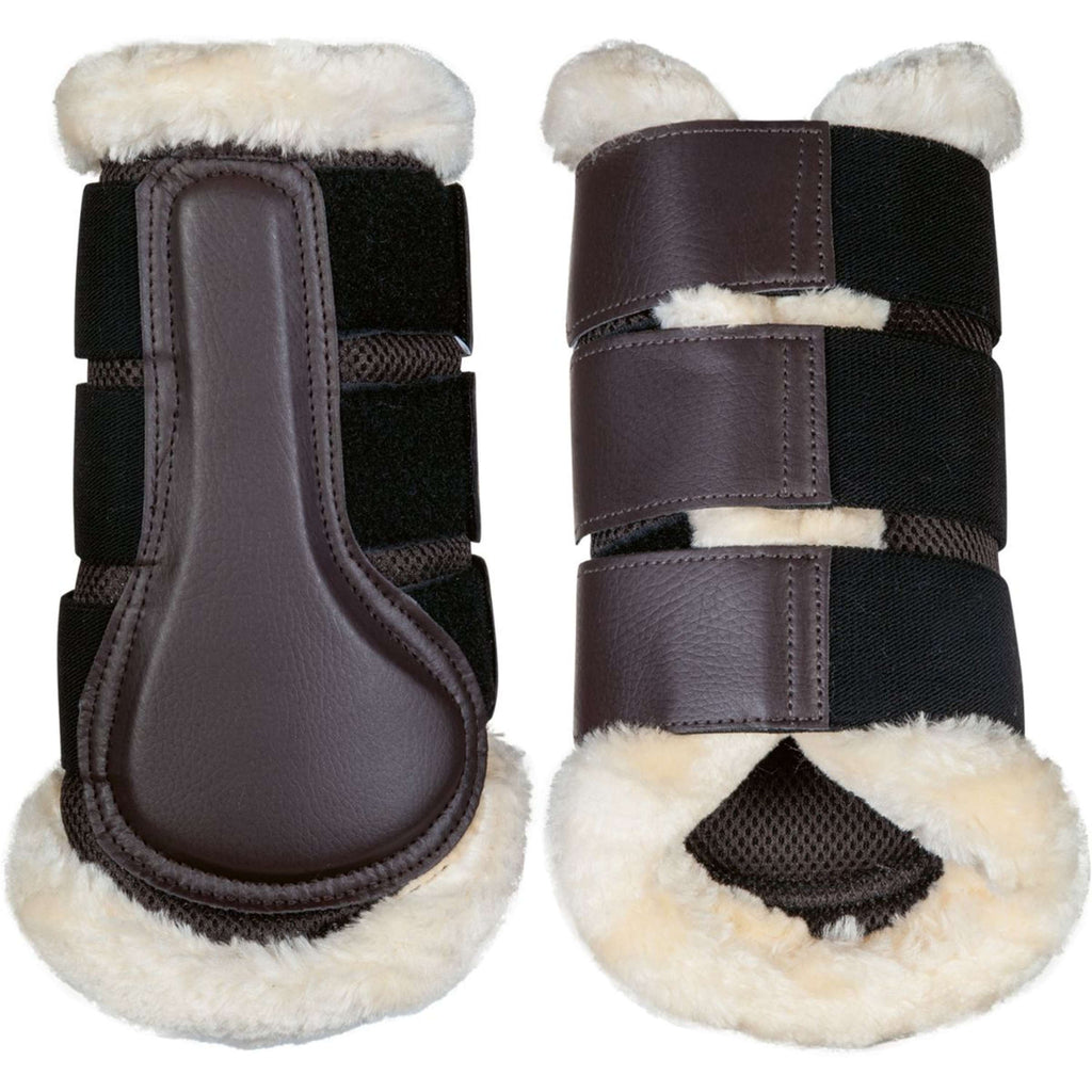 HKM Beenbeschermers Comfort Mesh Bruin