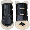 HKM Beenbeschermers Comfort Mesh Zwart