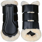 HKM Beenbeschermers Comfort Mesh Zwart