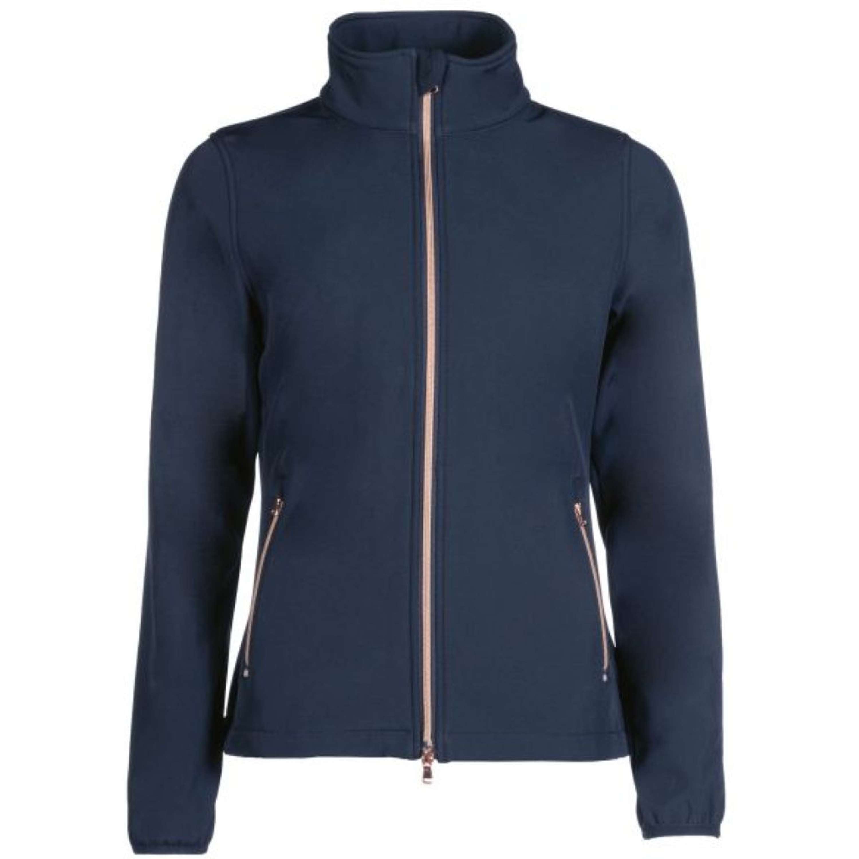 HKM Softshell Jas Lily Donkerblauw - Paardenspul Judith Beukema HKM Softshell Jas Lily Donkerblauw - Paardenspul Judith Beukema