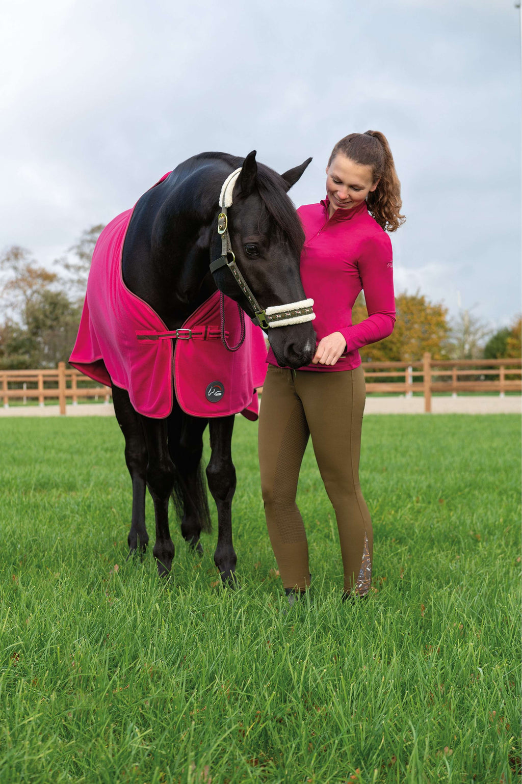 HKM Functioneel Shirt Summer Milano Cranberry