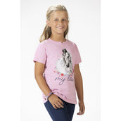 HKM T-Shirt Horse Spirit Roze