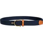 HKM Rekbare Riem Ann Donkerblauw