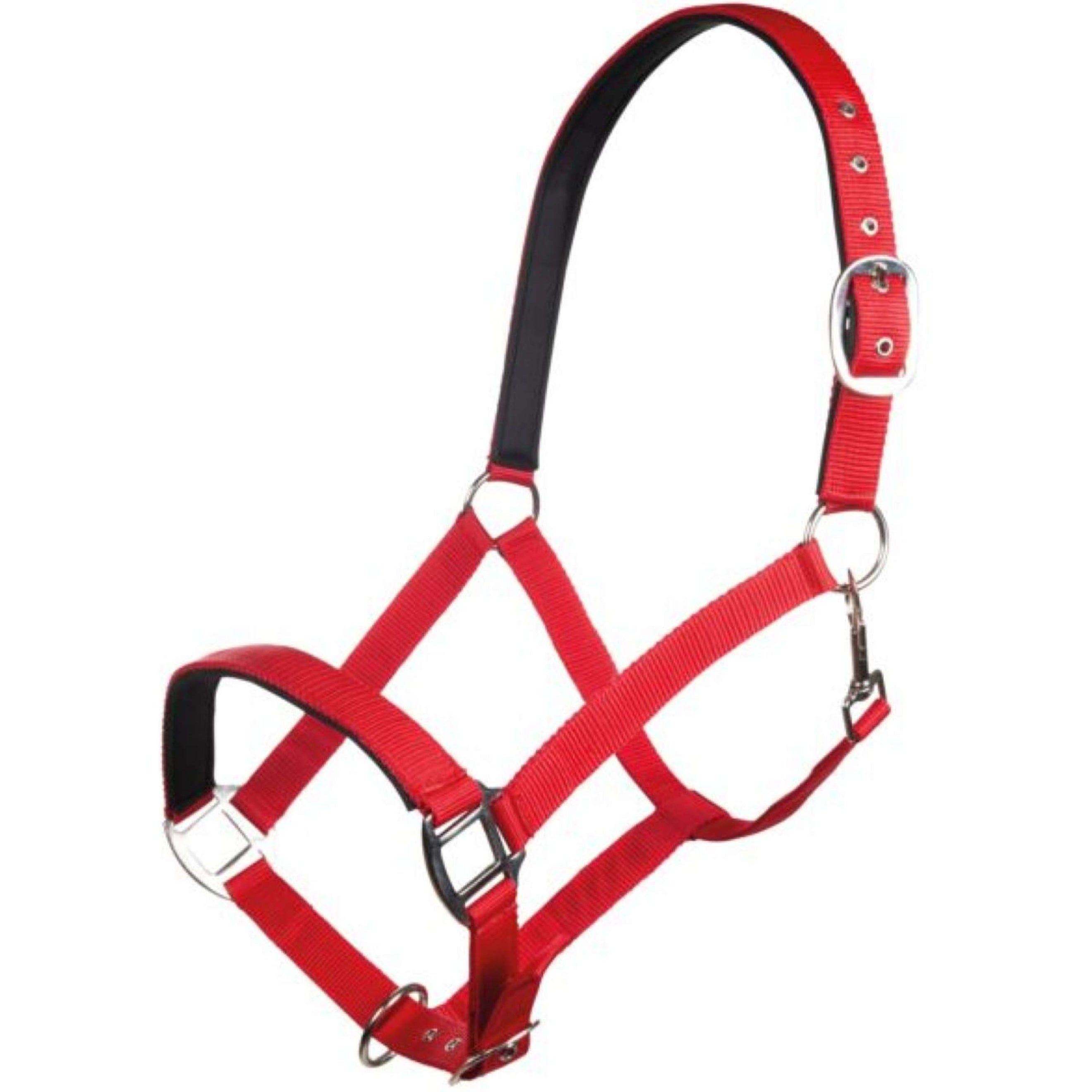 HKM Halster Charming Zacht Onderlegd Cerise HKM Halster Charming Zacht Onderlegd Cerise