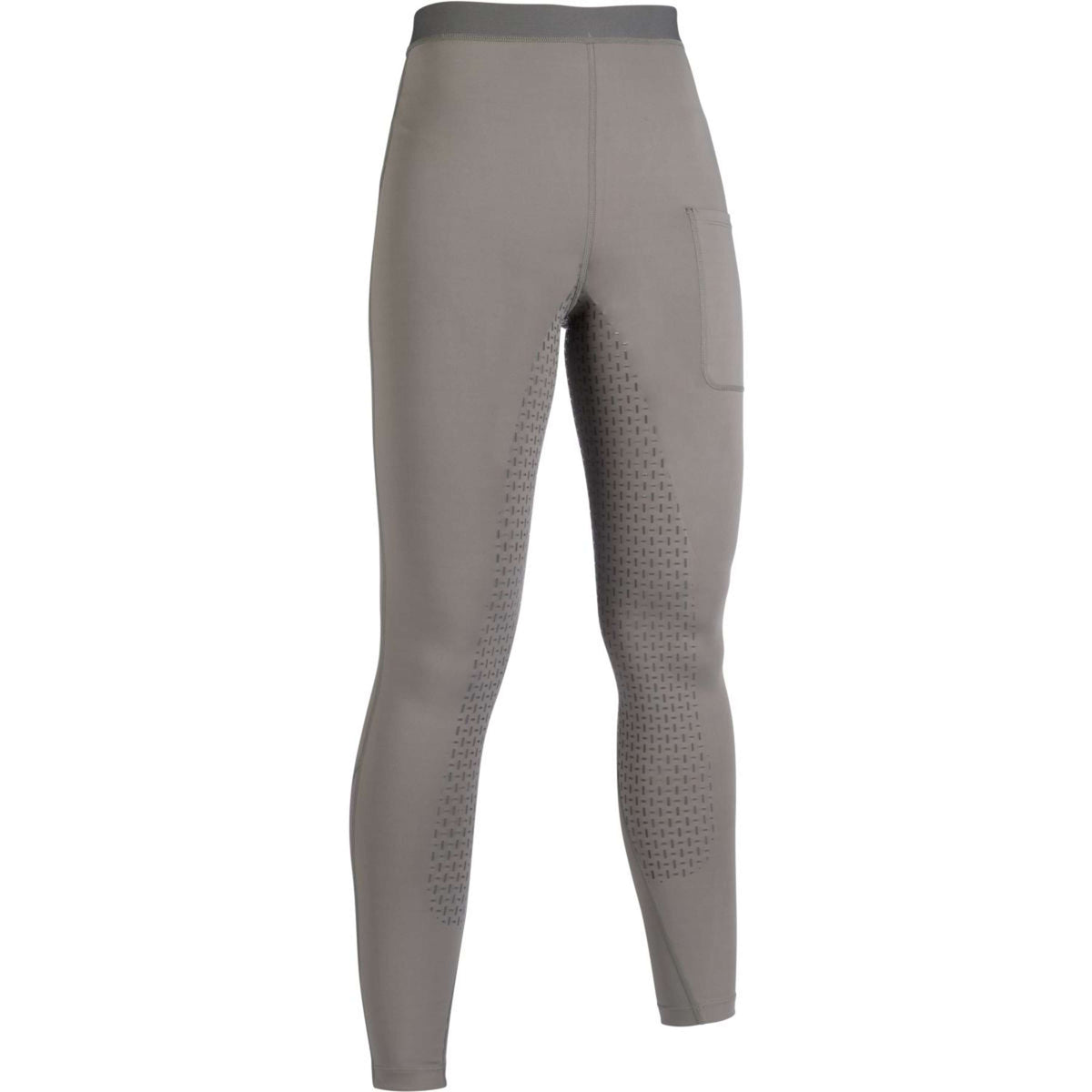 HKM Rijlegging Flow met Siliconen Zitvlak Olive Green