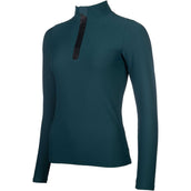 HKM Shirt Livigno Ribbed Lange Mouwen Donkergroen