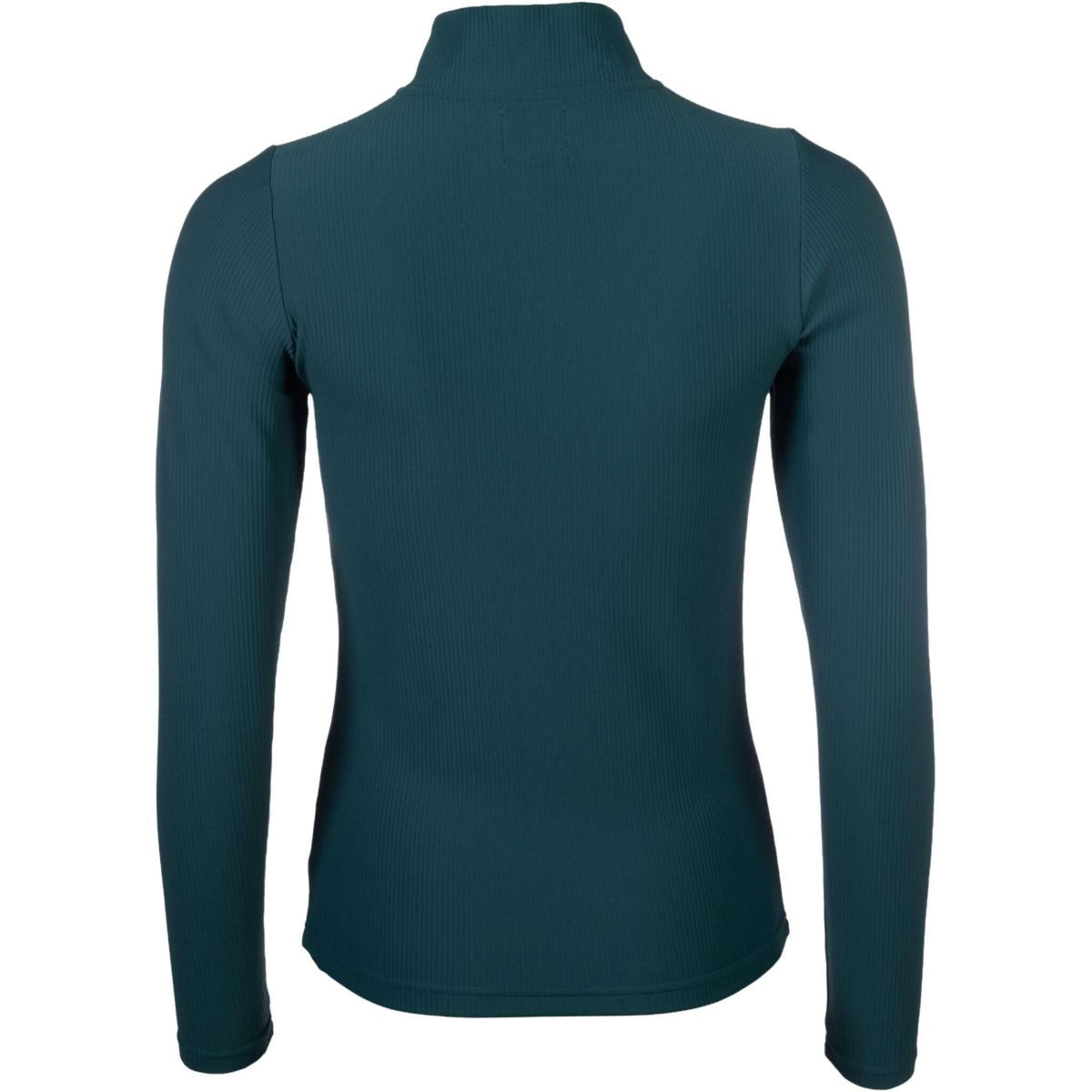 HKM Shirt Livigno Ribbed Lange Mouwen Donkergroen