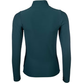 HKM Shirt Livigno Ribbed Lange Mouwen Donkergroen