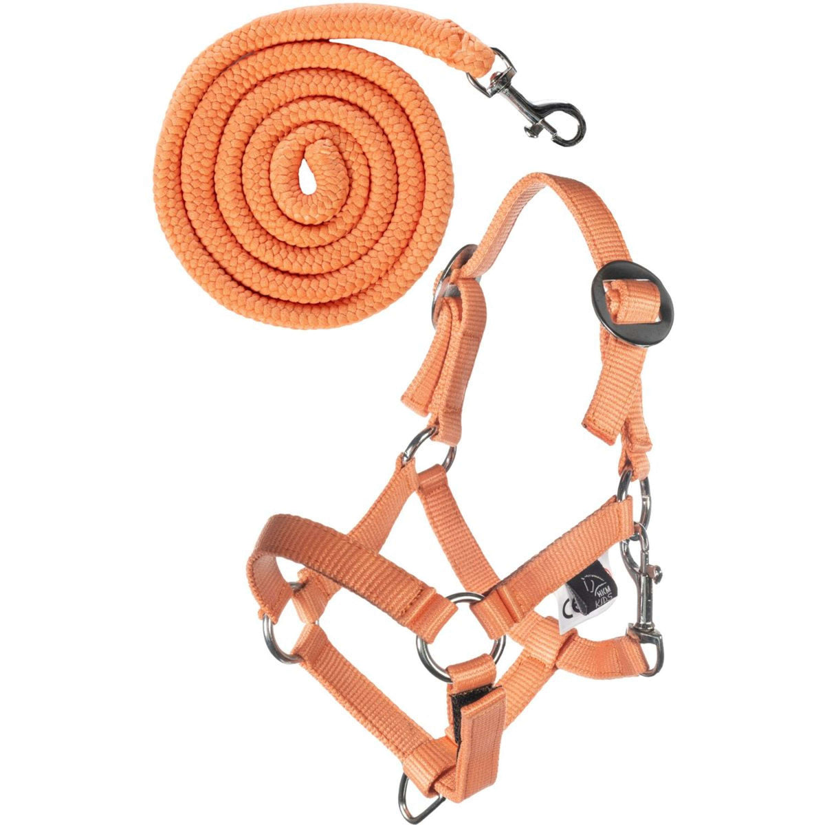 HKM Halster set Hobby Horsing Oranje