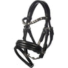 HKM Hobby Horsing Hoofdstel Leather Zwart