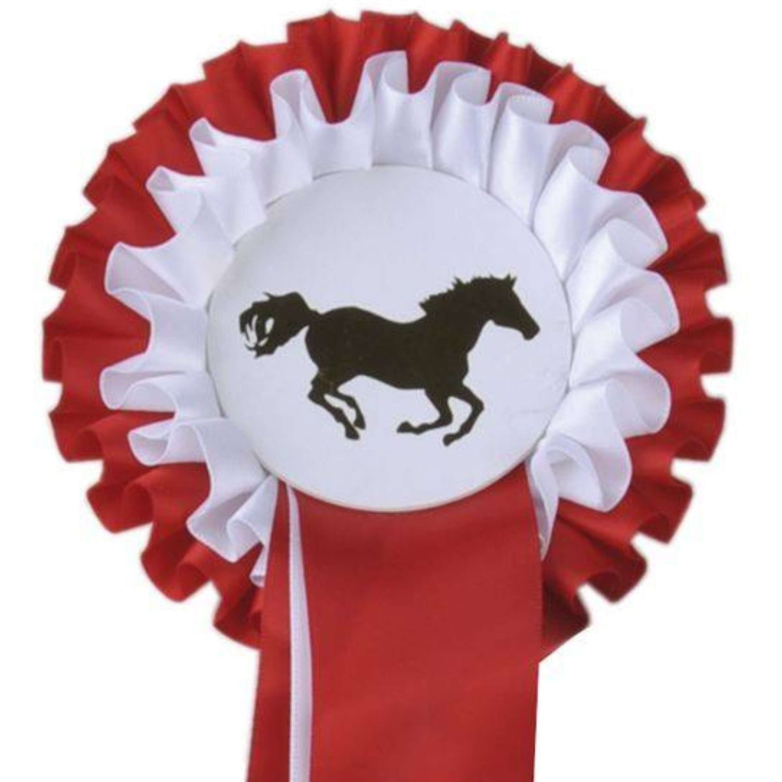 HKM Rozet 2 Lagen Rood/Wit HKM Rozet 2 Lagen Rood/Wit