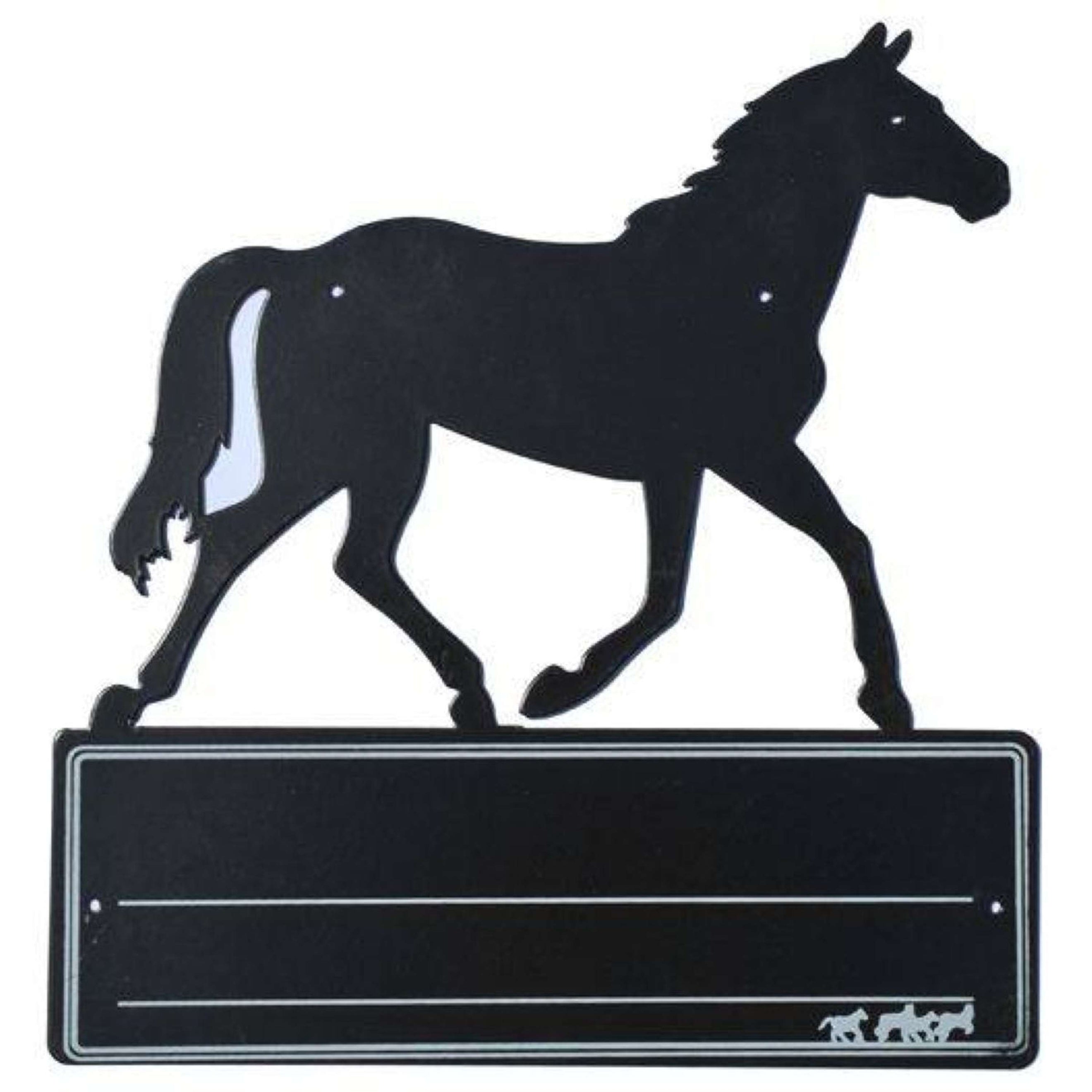 HKM Stalbord Paard Zwart HKM Stalbord Paard Zwart