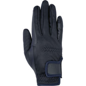 HKM Rijhandschoenen Softshell Donkerblauw