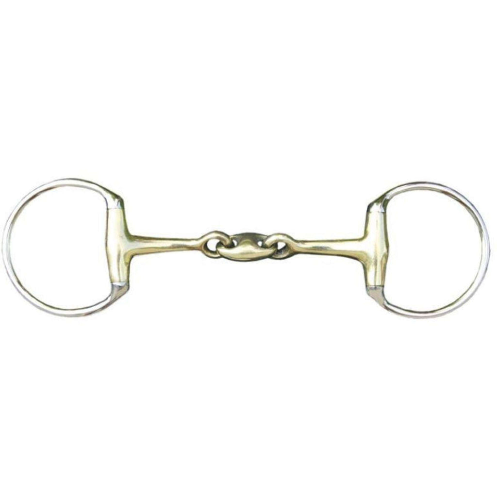HKM Dubbel Gebroken Bit 18mm uit Argentan