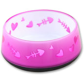 All For Paws Kitty Love Bowl Roze