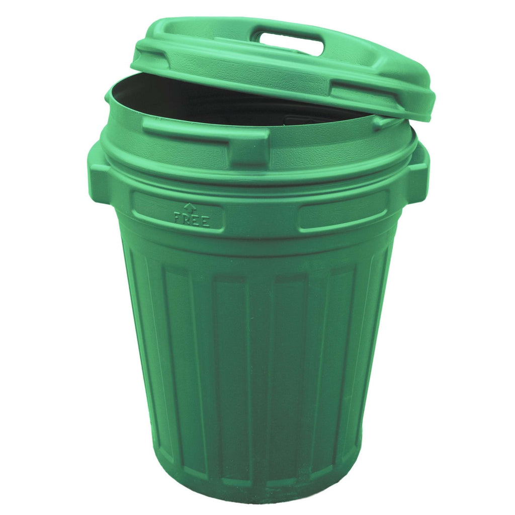 Voerton met Draaisluiting 70L Groen