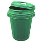 Voerton met Draaisluiting 70L Groen
