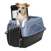 Petmate 2 Door Top Load Kennel Blauw