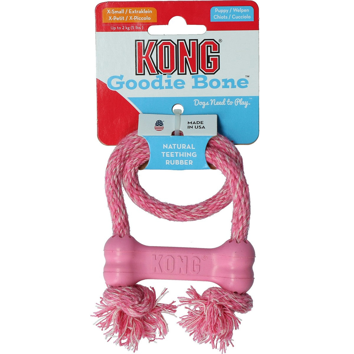 KONG Googie Bone Puppy met Touw