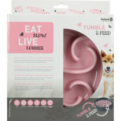 Eat Slow Live Longer Tumble Feeder Roze