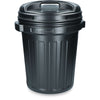 Voerton met Draaisluiting 40L Zwart