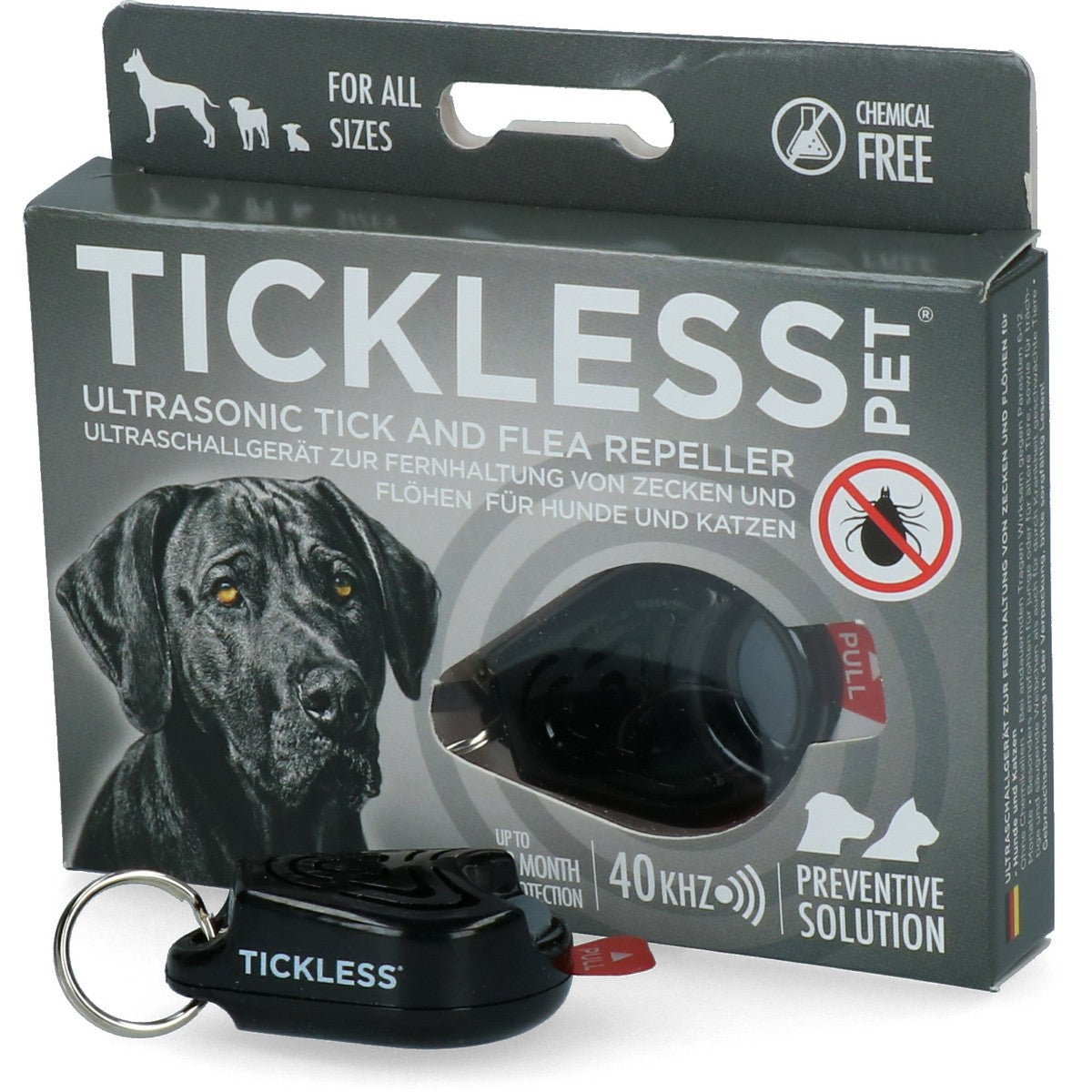 Tickless Anti vlooi & teek Zwart