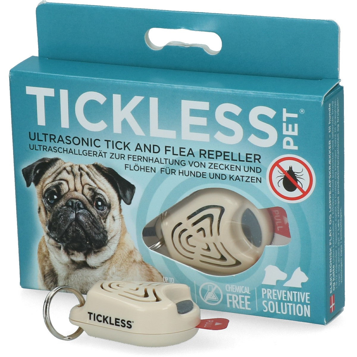 Tickless Anti vlooi & teek Beige