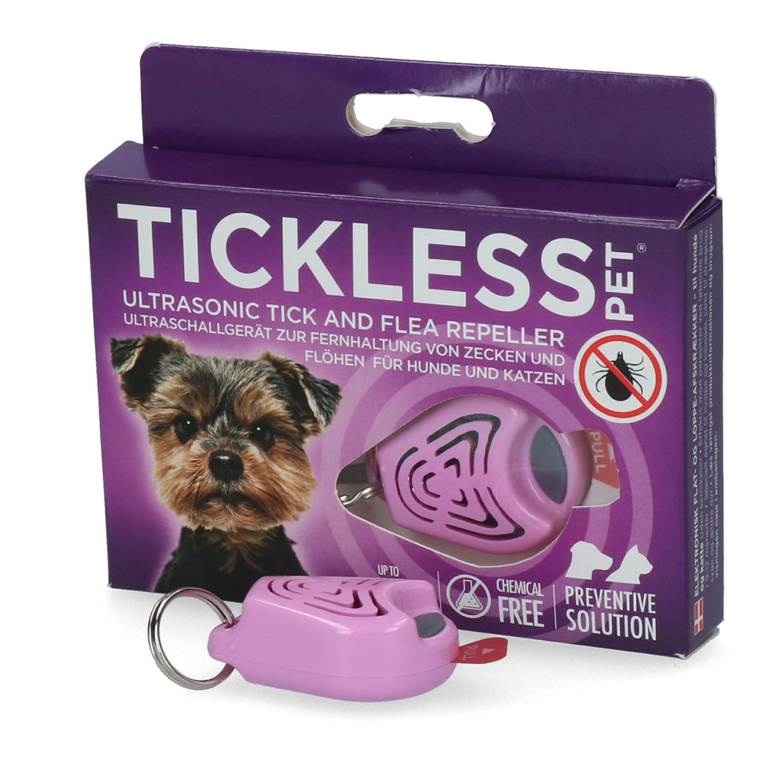 Tickless Anti vlooi & teek Roze Tickless Anti vlooi & teek Roze