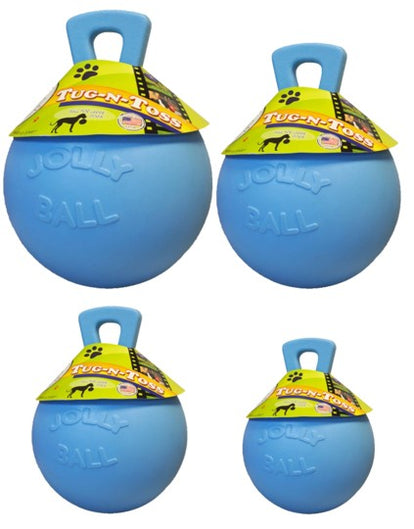 Jolly Ball Tug-n-Toss Baby Blauw