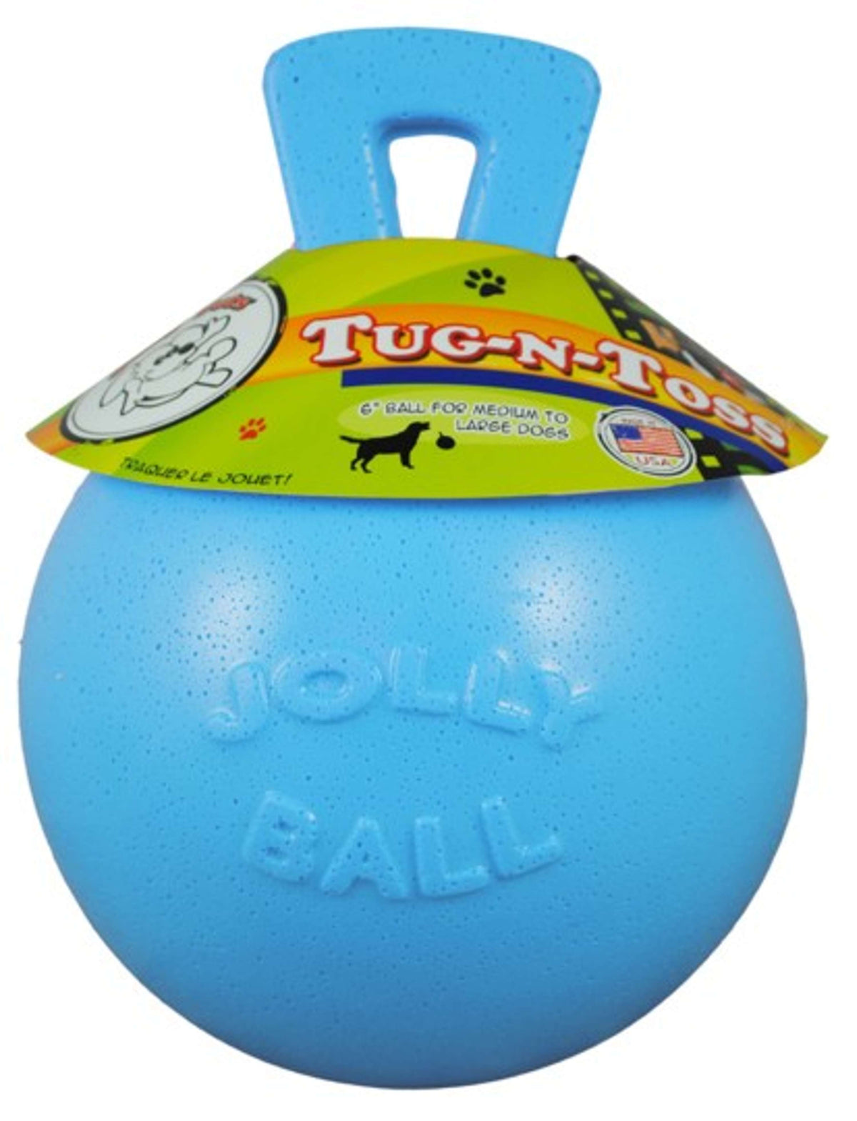 Jolly Ball Tug-n-Toss Baby Blauw