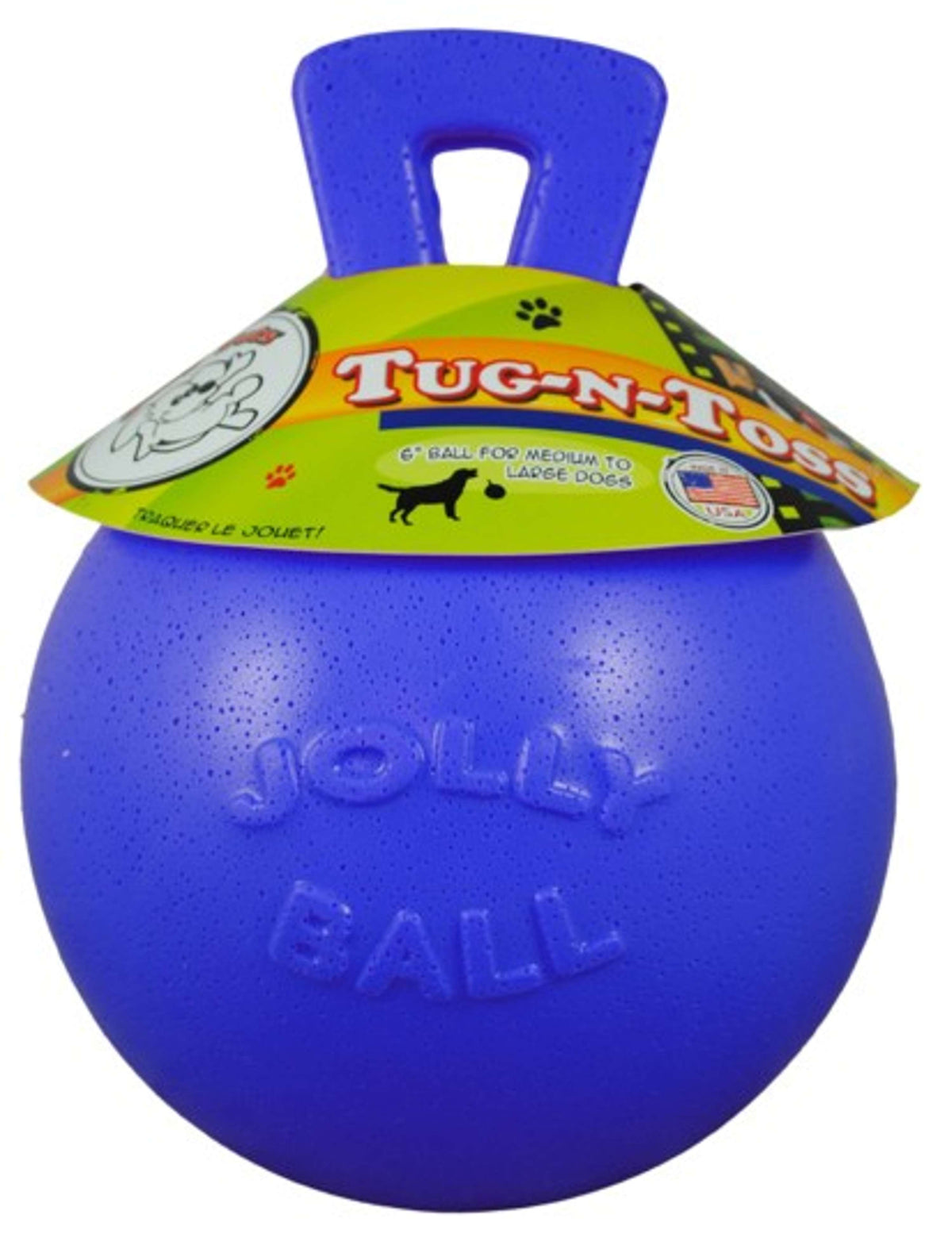 Jolly Ball Tug-n-Toss Blauw