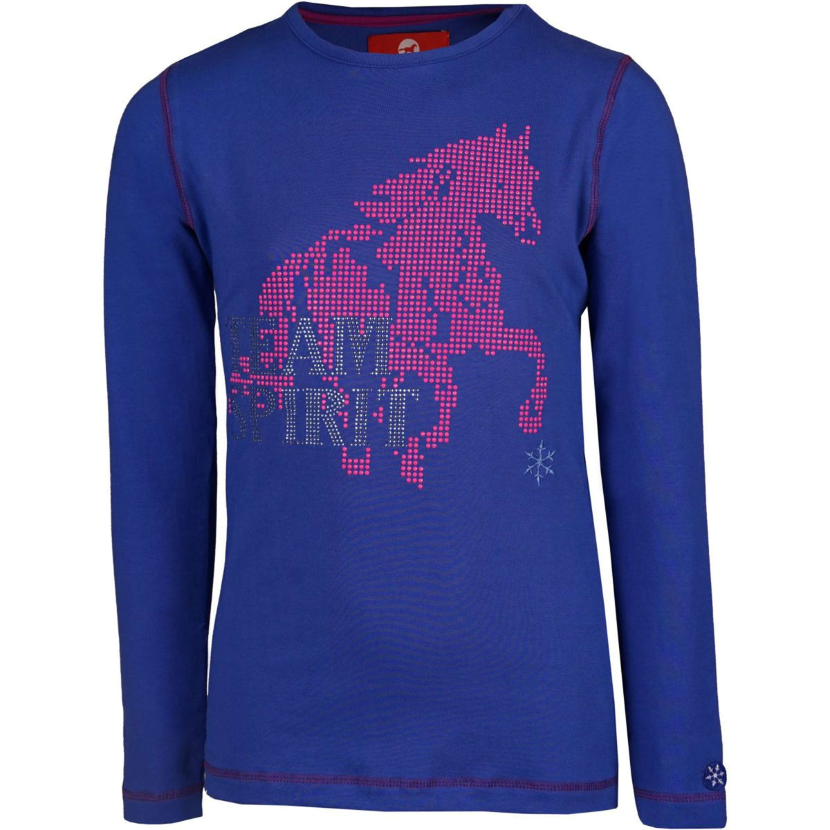 Red Horse Shirt Flash Royal Blue