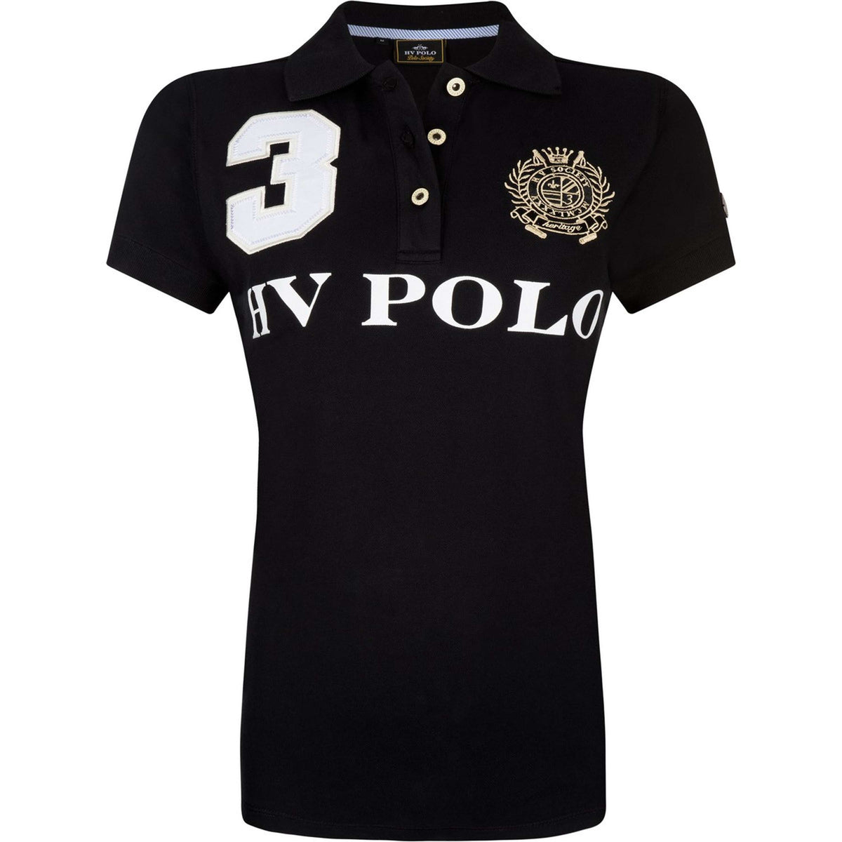 HV Polo Polo Favouritas EQ SS Black