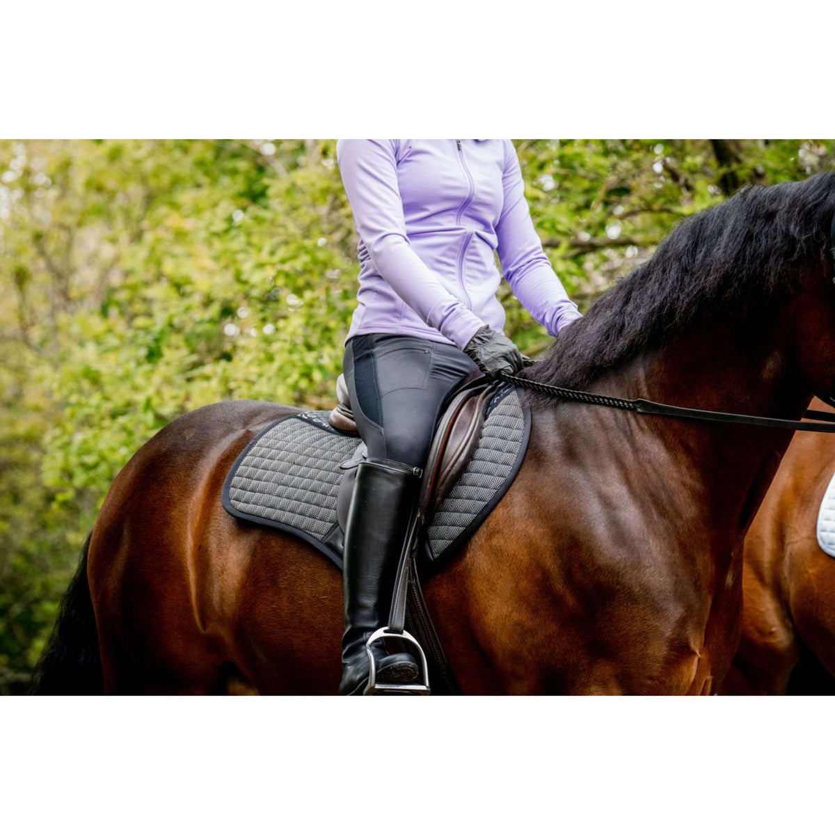 Horseware Zadeldekje Comfort Tech Springen Zwart