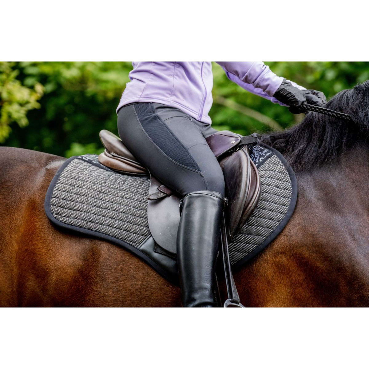 Horseware Zadeldekje Comfort Tech Springen Zwart