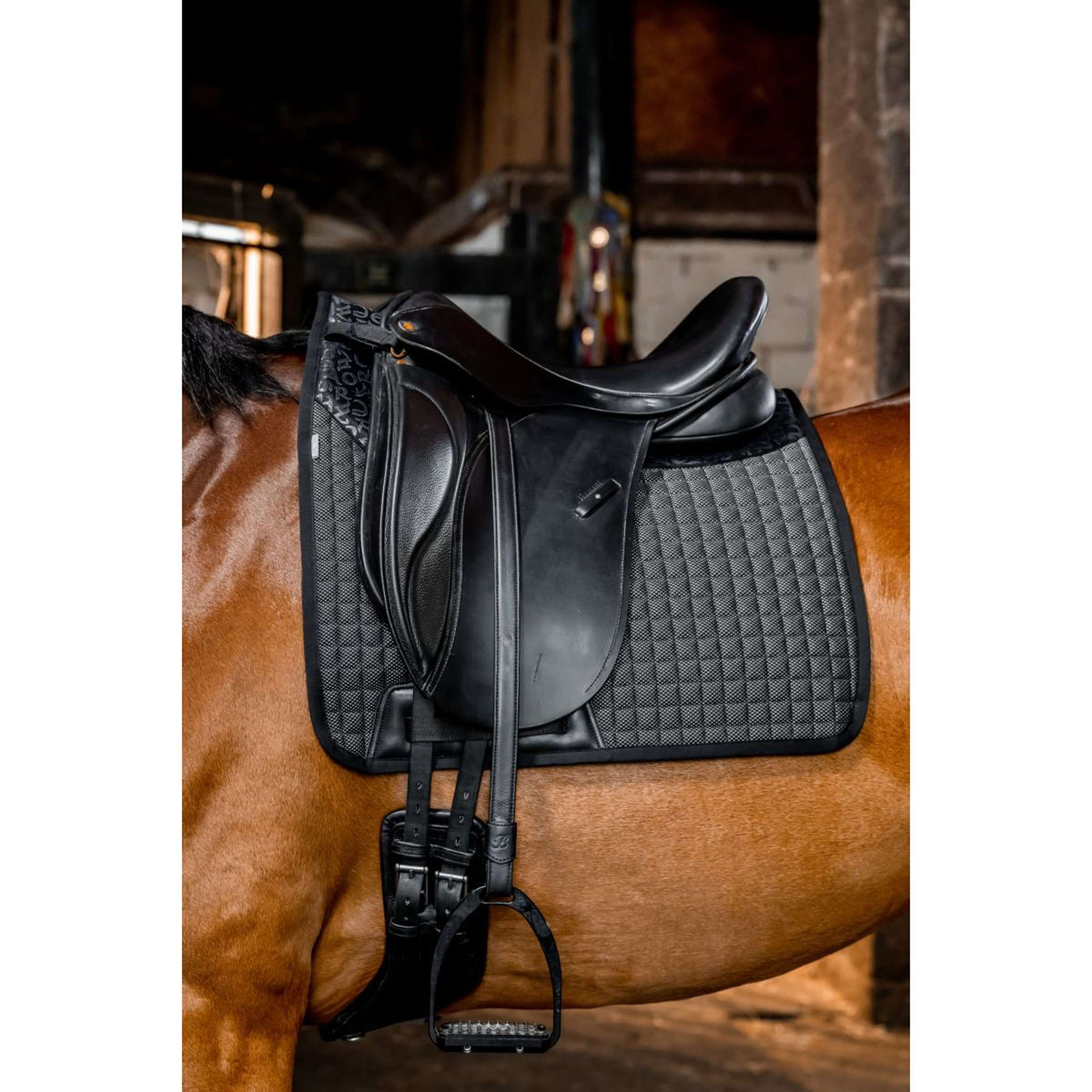 Horseware Zadeldekje Comfort Tech Dressuur Zwart