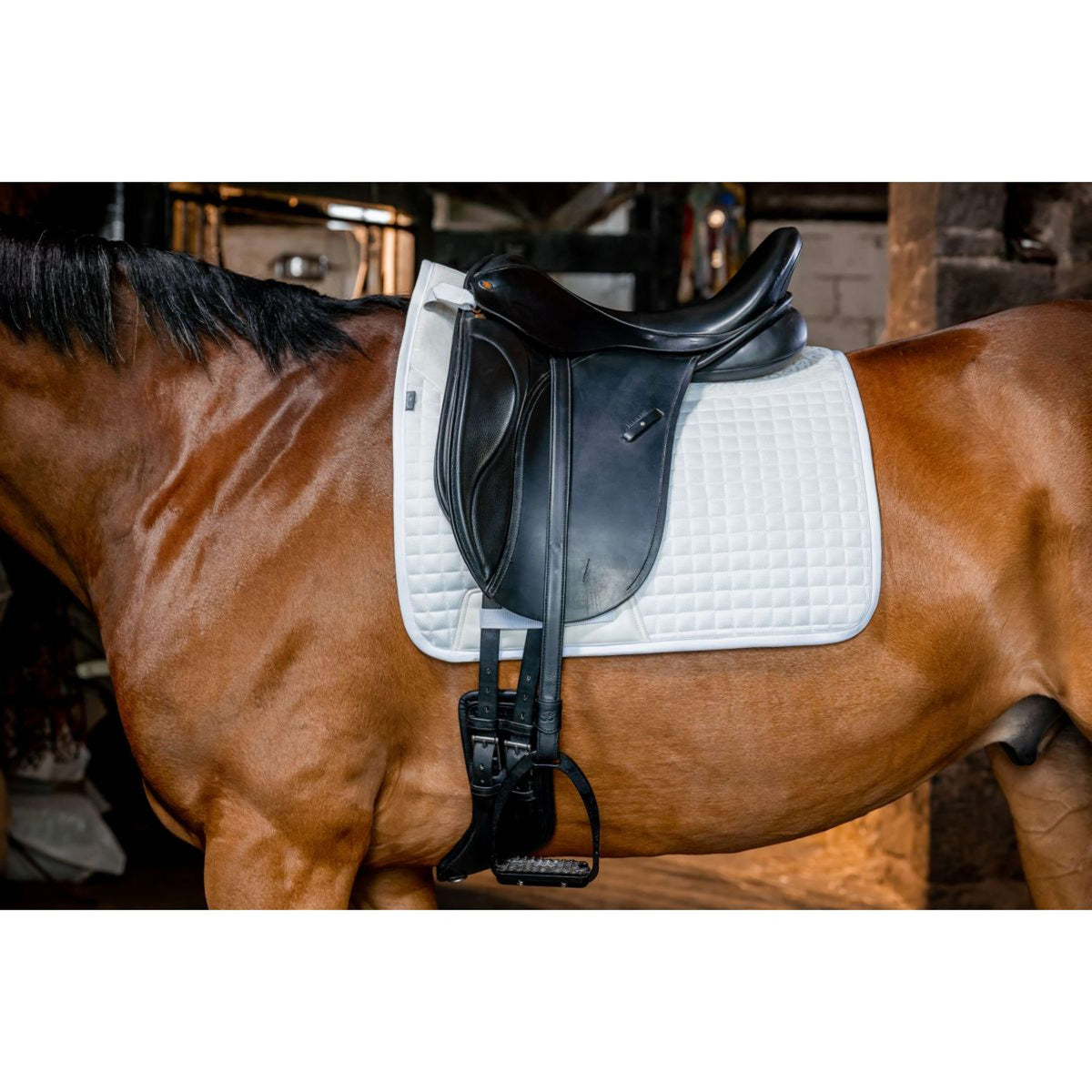 Horseware Zadeldekje Comfort Tech Dressuur Wit